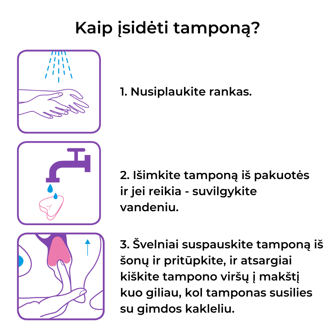 Tamponai Joydivision Soft-Tampons Normal, 3 vnt.