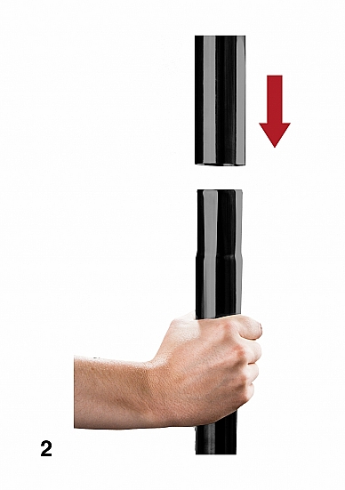 Šokio stulpas ,,Ouch! Dance Pole Black\'\'