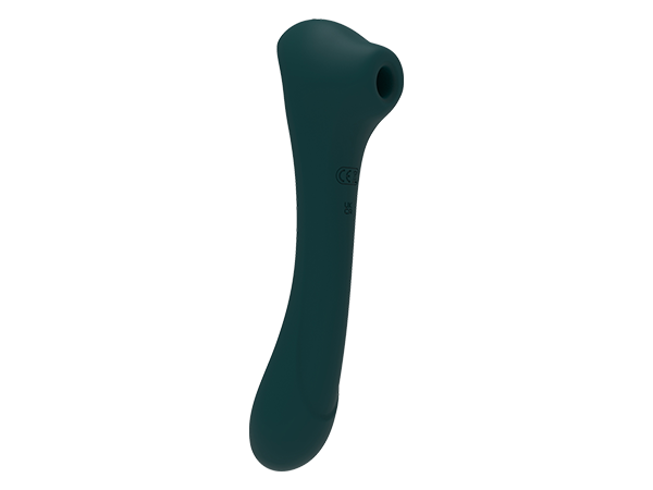 Vakuuminis klitorio stimuliatorius ,,Alive Quiver\'\', tamsiai žalios spalvos (galima rinktis spalvą)