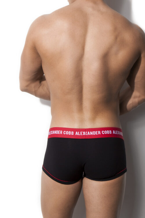 Trumpikės TRUNK BLACK – RED - Alexander COBB