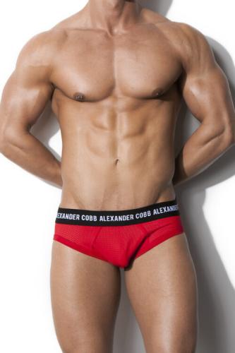 Trumpikės JOCKSTRAP RED - Alexander COBB