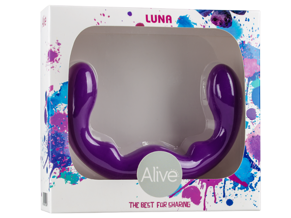 Dvigubas dildo Alive „Luna“