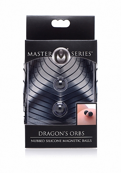 Magnetiniai spenelių spaustukai ,,Dragon\'s Orbs Nubbed Silicone Magnetic Balls\'\'