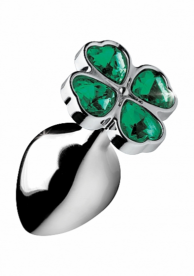 Analinis kaištis ,,Lucky Clover Gem Anal Plug Medium\'\'