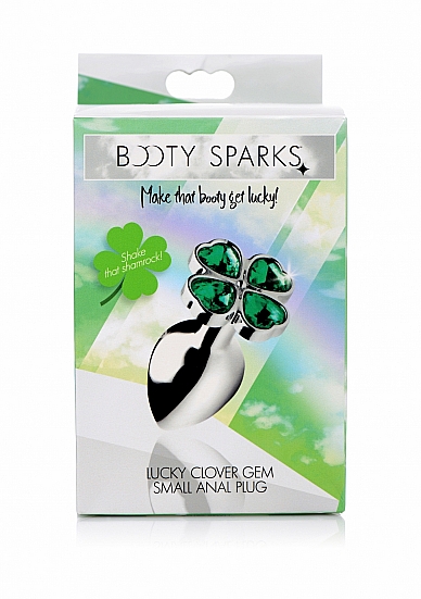 Analinis kaištis ,,Lucky Clover Gem Anal Plug Small\'\'