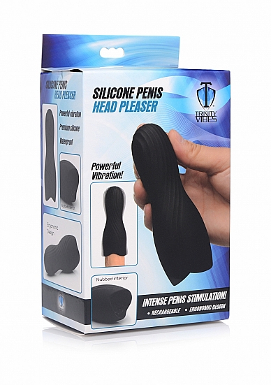 Vibruojantis masturbatorius ,,XR Brands Penis Head Pleaser\'\'