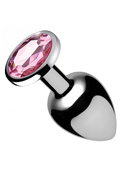 Analinis kaištis ,,Pink Gem Anal Plug Large\'\'