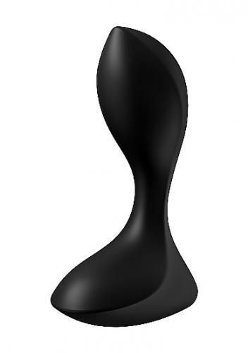 Vibruojantis analinis kaištis ,,Backdoor Lover Plug Black\'\'