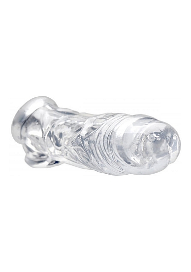 Penio mova „Realistic Clear Penis Enhancer and Ball Stretcher