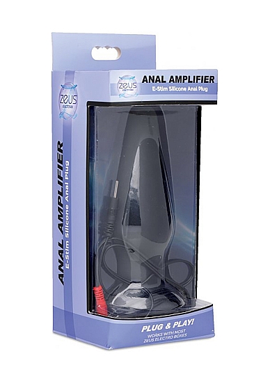 Analinis kaištis su elektrostimuliacija ,,Estim Silicone Anal Plug\'\'