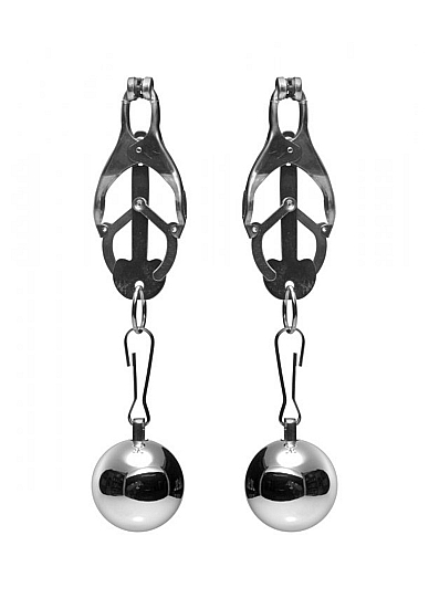 Spenelių spaustukai ,,Deviant Monarch Weighted Nipple Clamps\'\'