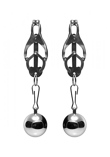 Spenelių spaustukai ,,Deviant Monarch Weighted Nipple Clamps\'\'