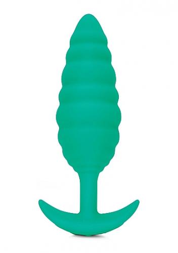 Analinis kaištis - B-Vibe Twist Texture Plug Green