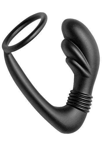 Prostatos masažuoklis su penio žiedu „Cobra