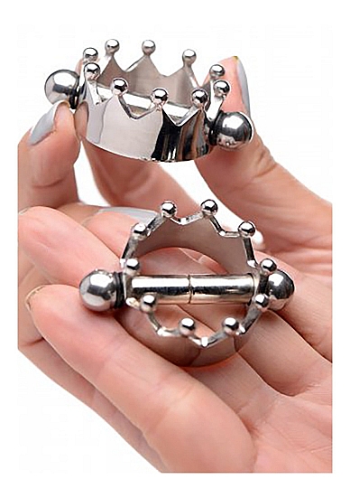 Magnetiniai spenelių spaustukai ,,Crowned Magentic Nipple Clamps\'\'