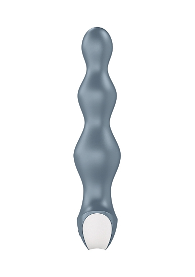 Vibruojantis analinis kaištis "Lolli Plug 2" – Pilkas 
  
Prabangus, vibruojantis analinis kaištis  puikiai tinka ir pradedantiesiems , pagamintas iš švelnaus medicininio silikono, o taip pat yra ir be ftalatų.  Higieniškas ir lengvai valomas  kaištis yra labai malonus liesti, o dėl išskirtinai minkštos medžiagos - be skausmo ir diskomforto įslysta į vidų. Šio analinio kaiščio pagalba pajusite, ką reiškia tikra ekstazė. 
"Lolli Plug 2'' labai lengvai valdomas analinis kaištis, kurį galite įjungti ir išjungti vos vieno mygtuko paspaudimu. Kaištis  turi net 2 galingus varikliukus ir 12 skirtingų, intensyvių vibracijos režimų , kurios patenkins net išrankiausių analinių žaidimų entuziastų poreikius. 
Integruota ličio jonų bateriją galima įkrauti ir  mėgautis žaidimais nepertraukiamai.  Galėsite pasiimti jį kartu su savimi net ir į audringų žaidimų kupinas keliones. 
Tinkamai prižiūrint  šis kaištis tarnaus tikrai ilgai. Prieš ir po kiekvieno naudojimo nuplaukite jį šiltu vandeniu ir švelniu muilu arba specialiu žaislų valikliu. Leiskite išdžiūti natūraliai. Šį sekso žaislą laikykite stalčiuje, specialiame maišelyje arba kitoje vietoje, kurioje nėra dulkių. Laikykite jį atokiau nuo kitų sekso žaislų. Nepalikite tiesioginiuose saulės spinduliuose ir niekada nelaikykite jo dideliame karštyje. 
  
Rekomenduojama naudoti kartu su vandens pagrindo lubrikantu.  Nenaudokite silikoninių lubrikantų, aliejų ar kremų, nes jie gali sugadinti prietaiso medžiagą ir apriboti jo veikimą bei galiojimo laiką.  
Analiniai vibratoriai: 
Analinis vibratorius yra vibratorius, skirtas seksualiniam tiek vyrų, tiek moterų išangės stimuliavimui. Visi analiniai vibratoriai turi vieną bendrą bruožą: jie sukuria vibruojantį efektą tiesiojoje žarnoje, kad jo naudotojas galėtų mėgautis maloniais pojūčiais.  
Analiniai vibratoriai nuo kitų tipų vibratorių skiriasi tuo, kad turi platėjantį pagrindą. Vidutinis analinio vibratoriaus dydis yra mažesnis nei vibratorių, skirtų prasiskverbti į makštį.   
Skirtingai nei analiniai dildo, tokie kaip užpakalio kamščiai ar analiniai karoliukai, vibruojantys analiniai žaislai gali sukelti įvairius stimuliuojančius efektus: sukasi, vibruoja arba pulsuoja, ir gali turėti skirtingą greitį ar vibracijos lygį, kad būtų galima reguliuoti ir pritaikyti vibratorių prie įvairių norimų pajausti pojūčių.  
  
Skirtingai nei analiniai dildo, tokie kaip užpakalio kamščiai ar analiniai karoliukai, vibruojantys analiniai žaislai gali sukelti įvairius stimuliuojančius efektus: sukasi, vibruoja arba pulsuoja, ir gali turėti skirtingą greitį ar vibracijos lygį, kad būtų galima reguliuoti ir pritaikyti vibratorių prie įvairių norimų pajausti pojūčių. 
 