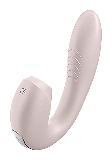 Klasikinis G taško vibratorius - klitorio stimuliatorius ,,Satisfyer Sunray\'\', Kūno spalvos (galima rinktis spalvą)