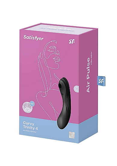 Vibratorius - Klitorio stimuliatorius „Satisfyer Curvy Trinity 4“