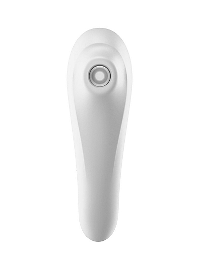 Vibratorius - Klitorio stimuliatorius „Satisfyer Dual Pleasure“, Baltas 
Padvigubinkite savo malonumą kartu su klitorio stimuliatoriumi – G-taško vibratoriumi „Dual Pleasure“. Nepaisant nedidelio dydžio, šis vibratorius pasižymi stipria ir galinga vibracija kartu su 11 pulsavimo režimų ir 11 vibracijos programų pasirinkimų, kuriuos galima valdyti naudojant „Satisfyer Connect“ programėlę. 
,,Dual Pleasure" myluos jus ir jūsų klitorį  bekontakte stimuliacija  iki tol, kol patirsite svaiginantį orgazmą. Naudojant naujovišką ,,Airpulse" technologiją, minkštas silikoninis antgalis lengvai apgaubia jūsų perlą ir dėl galingo vakuuminio bangų poveikio suteikia neregėtų orgazmų. Elegantiškas dizainas suteikia stimuliatoriui išties viliojančią ir prabangią išvaizdą - tai toks sekso žaislas, kurio nereikia gėdintis ir slėpti spintos gilumoje. 
,,Dual Pleasure" stebina  dviem   galingais varikliais , ergonomiška forma ir  tyliu veikimu . Pasiduokite savo fantazijoms ir mėgaukitės klitoriniu stimuliatoriumi be jokio pašalinio triukšmo. Stimuliatorius yra  atsparus vandeniui  (IPX7), todėl malonumais galėsite mėgautis net duše ar vonioje.  Po vandeniu jo galinga bangų stimuliacija yra daug stipresnė. Jei žaislui pritrūks energijos - bet kuriuo metu galėsite įkrauuti jo ličio jonų bateriją su rinkinyje pridedamu USB laidu. 
Šis žaislas ypatingas ne tik dėl savo ergonomiškos formos ir įspūdingos galios, bet ir dėl gebėjimo įkvėpti naujos gyvybės jūsų išmaniam būdu mylėti save. Naudodami ,,Satisfyer Connect" programėlę, kurią nemokamai galima parsisiųsti ,,Android" ir ,,iOS" operacinėms sistemoms, ,,Dual Pleasure" per ,,Bluetooth" galite prijungti prie savo išmaniojo telefono, kurį vėliau galėsite naudoti kaip nuotolinio valdymo pultą. Jei norite, klitorio stimuliaciją galite valdyti net savo ,,Apple Watch" ir planšetiniu kompiuteriu. Naudodamiesi programėle aplinkos garsus galite paversti viliojančiais virpesiais, kuriuos galite jausti tiesiogiai per stimuliatorių. Be to, galite net transliuoti ištisus ,,Spotify" grojaraščius, kurie nustatys žaislo vibracijų ritmą. Žinoma, taip pat galite perduoti valdymą savo partneriui ar kitiems naudotojams ir leisti jiems valdyti jūsų stimuliaciją per programėlę - gyvai, nuotoliniu būdu ar per vaizdo pokalbį. Kelias į pulsuojantį orgazmą dar niekada nebuvo toks įvairus. Be abejo, ,,Satisfyer Connect" programėlė atitinka ES Bendrąjį duomenų apsaugos reglamentą ir Vokietijos bei Europos duomenų apsaugos taisykles. Dėl įdiegto galutinio šifravimo mylėjimasis dviese liks tik tarp jūsų. 
Tinkamai prižiūrint šis stimuliatorius tarnaus jums ilgai. Prieš ir po kiekvieno naudojimo nuplaukite jį šiltu vandeniu ir švelniu muilu arba  specialiu žaislų valikliu . Leiskite išdžiūti natūraliai. Šį sekso žaislą laikykite stalčiuje, specialiame maišelyje arba kitoje vietoje, kurioje nėra dulkių. Laikykite jį atokiau nuo kitų sekso žaislų. Nepalikite tiesioginiuose saulės spinduliuose ir niekada nelaikykite jo dideliame karštyje. 
Rekomenduojama naudoti kartu su  vandens pagrindo lubrikantu . Nenaudokite silikoninių lubrikantų, aliejų ar kremų, nes jie gali sugadinti prietaiso medžiagą ir apriboti jo veikimą bei galiojimo laiką. 