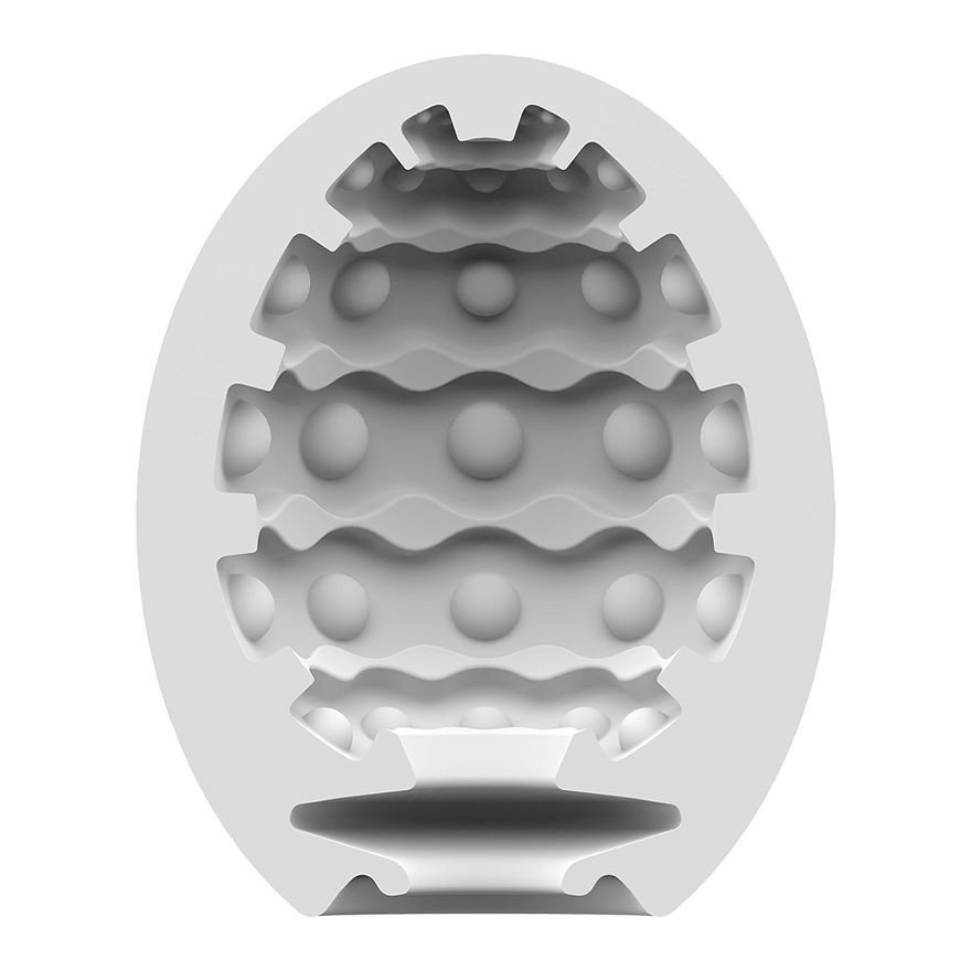 Vienkartinis masturbatorius ,,Satisfyer Masturbator Egg Bubble\'\'