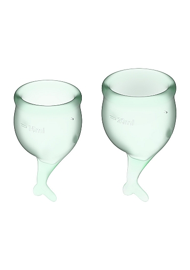 Menstruacinės taurelės Feel Secure - Light green