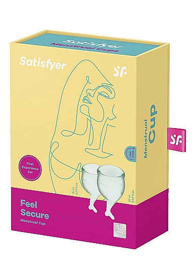 Menstruacinės taurelės Feel Secure - Light green