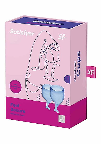 Menstruacinės taurelės Feel Secure - Dark blue