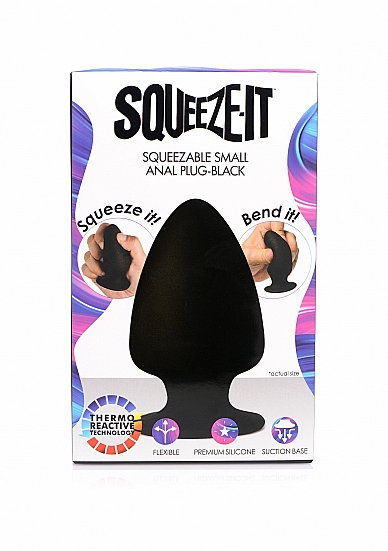 Suspaudžiamas analinis kaištis ,,Squeezable Anal Plug Small\'\'