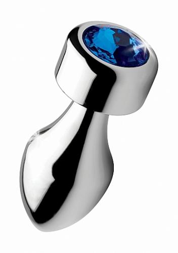 Analinis kaištis su sunkiu pagrindu ,,Weighted Base Aluminum Plug Blue Gem Medium\'\'