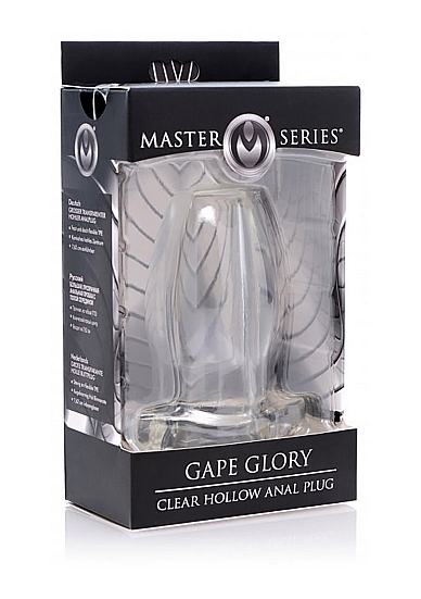 Skaidrus analinis kaištis ,,Gape Glory Clear Hollow\'\'