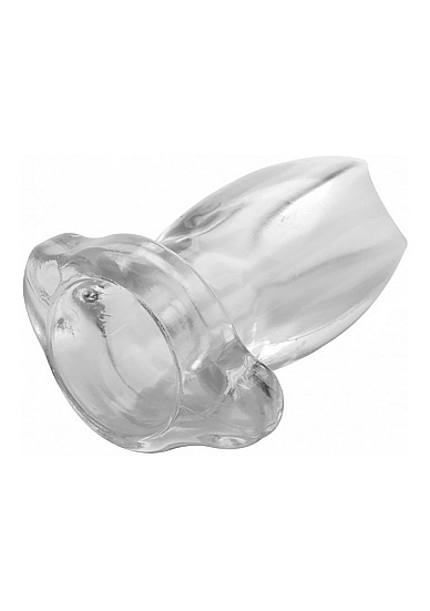 Skaidrus analinis kaištis ,,PeepHole Clear Hollow Anal Plug\'\'