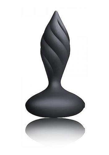 Vibruojantis analinis kaištis su nuotolinio valdymo pulteliu ,,Petite Sensations Desire Black\'\'