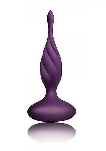 Vibruojantis analinis kaištis su nuotolinio valdymo pulteliu ,,Petite Sensations Discover Purple\'\'