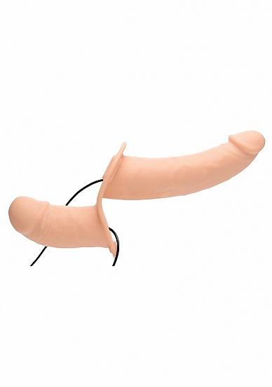 Strap On dvigubas falo imitatorius XR Brands 