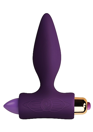 Vibratorius Petite Sensations Plug - Purple 
Juodos spalvos, vibruojantis, analinis kaištis išpildys visus Jūsų norus. 
Nedidelis, smailiu galiuku ir plačia vibracijų skale pasižymintis analinis kaištis idealiai tinka pradedantiesiems.