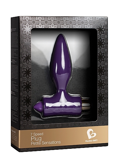 Vibruojantis analinis kaištis ,,Petite Sensations Plug Purple\'\'