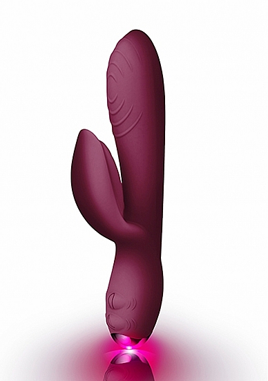 Dvigubas vibratorius "Every Girl" – Violetinis 
Įkraunamas triušio vibratorius, skirtas tiek pirmą kartą besinaudojantiems, tiek labiausiai patyrusiems. Žaisliukas telpa į delną, todėl puikiai tinka tiems, kurie tik pradeda naudotis sekso žaislais.  Lankstus kotas ir klitorio stimuliatorius prisitaiko prie kiekvienos moters kontūrų.  
  
Dėl galingų  dviejų nepriklausomų varikliukų  šis triušio vibratorius sukuria tobulą orgazmą. Abu varikliukai  turi 10 galingų nustatymų, vieną kartą lanksčiuoju kotu stimuliuojamas C taškas, kitą - G taškas.  Sensorinė sinchronizuota LED lemputė žybsi įvairiomis spalvomis, kol ieškote tobulo nustatymo. 
  
Itin glotniam paviršiui ir lanksčiam korpusui išlenktas stimuliatorius ir masažuoklis  padengti žvilgančiu silikonu.  Lengvai liečiami valdymo mygtukai leidžia be vargo perjungti kiekvieną vibracijos funkciją, kartu didinant arba mažinant funkcijos intensyvumą. 
Šis mažasis draugas yra idealus kompanionas kelionėse ir visur kitur - net duše ar vonioje dėl  vandeniui atsparios konstrukcijos.   Išsikrovus, lengvai jį pakrausite pridedamu  USB laidu.  
  
Tinkamai prižiūrint  šis vibratorius tarnaus tikrai ilgai. Prieš ir po kiekvieno naudojimo nuplaukite jį šiltu vandeniu ir švelniu muilu arba specialiu žaislų valikliu. Leiskite išdžiūti natūraliai. Šį sekso žaislą laikykite stalčiuje, specialiame maišelyje arba kitoje vietoje, kurioje nėra dulkių. Laikykite jį atokiau nuo kitų sekso žaislų. Nepalikite tiesioginiuose saulės spinduliuose ir niekada nelaikykite jo dideliame karštyje. 
  
Rekomenduojama naudoti kartu su vandens pagrindo lubrikantu.  Nenaudokite silikoninių lubrikantų, aliejų ar kremų, nes jie gali sugadinti prietaiso medžiagą ir apriboti jo veikimą bei galiojimo laiką.  
Dvigubo vibratoriaus naudojimo būdai:  
Kai kurios moterys naudoja dvipusius vibratorius seksui su antrąja moterimi. Dildo dvigubas galas leidžia vienu metu prasiskverbti į dvi makštis.  
Nuo makšties iki išangės. Dauguma dvigubo įsiskverbimo dildo yra skirti tuo pačiu metu stimuliuoti išangės ir makšties erogenines zonas, tačiau pailgintų dvigubų vibratorių atveju du partneriai gali naudoti tą patį žaisliuką vienu metu.   
Išangė į išangę. Dauguma dvipusių dildo gali būti naudojami abiejų partnerių analiniam įsiskverbimui.  
Imituojamą oralinį seksą taip pat galima atlikti su dvipusiu vibratoriumi.  
  Kodėl jums reikalingas vibratorius? 
Vibratorius ar klasikinis vibratorius yra sekso žaislas, naudojamas ant kūno maloniai seksualinei stimuliacijai kelti. 
Vibratoriai gali būti naudojami tiek solo, tiek poroje ar kelių žmonių žaidimams kartu. Taip pat jie gali būti naudojami erogeninėms zonoms, tokioms kaip klitoris, vulva ar makštis, varpa, kapšelis ar išangė, siekiant seksualiai stimuliuoti, išlaisvinti seksualumą ir pasiekti orgazmą. 
Vibratoriai yra rekomenduojami sekso terapeutų moterims, kurioms sunku pasiekti orgazmą masturbacijos ar lytinių santykių metu.
