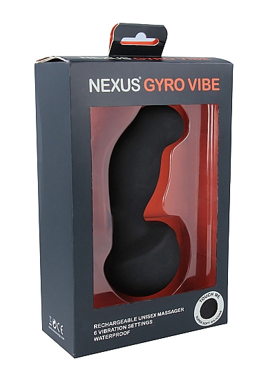 Vibruojantis analinis kaištis „Nexus Gyro Vibe 12 cm“