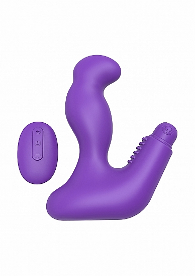 Violetinės spalvos prostatos masažuoklis su pulteliu, Nexus