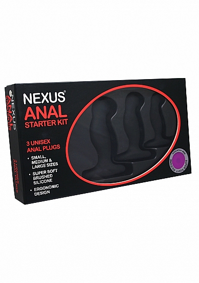 Analinių kaiščių rinkinys „Nexus Anal Starter Kit“