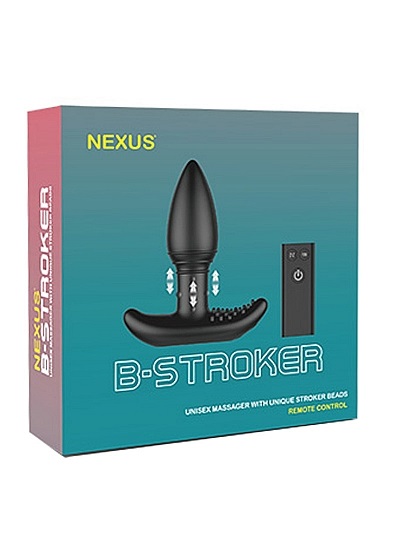 Analinis kaištis „Nexus B-Stroker 13 cm“ su nuotolinio valdymo pulteliu