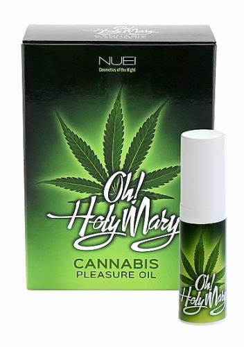 Orgazmą stiprinantis aliejus NUEI OH! Holy Mary Cannabis, 6 ml