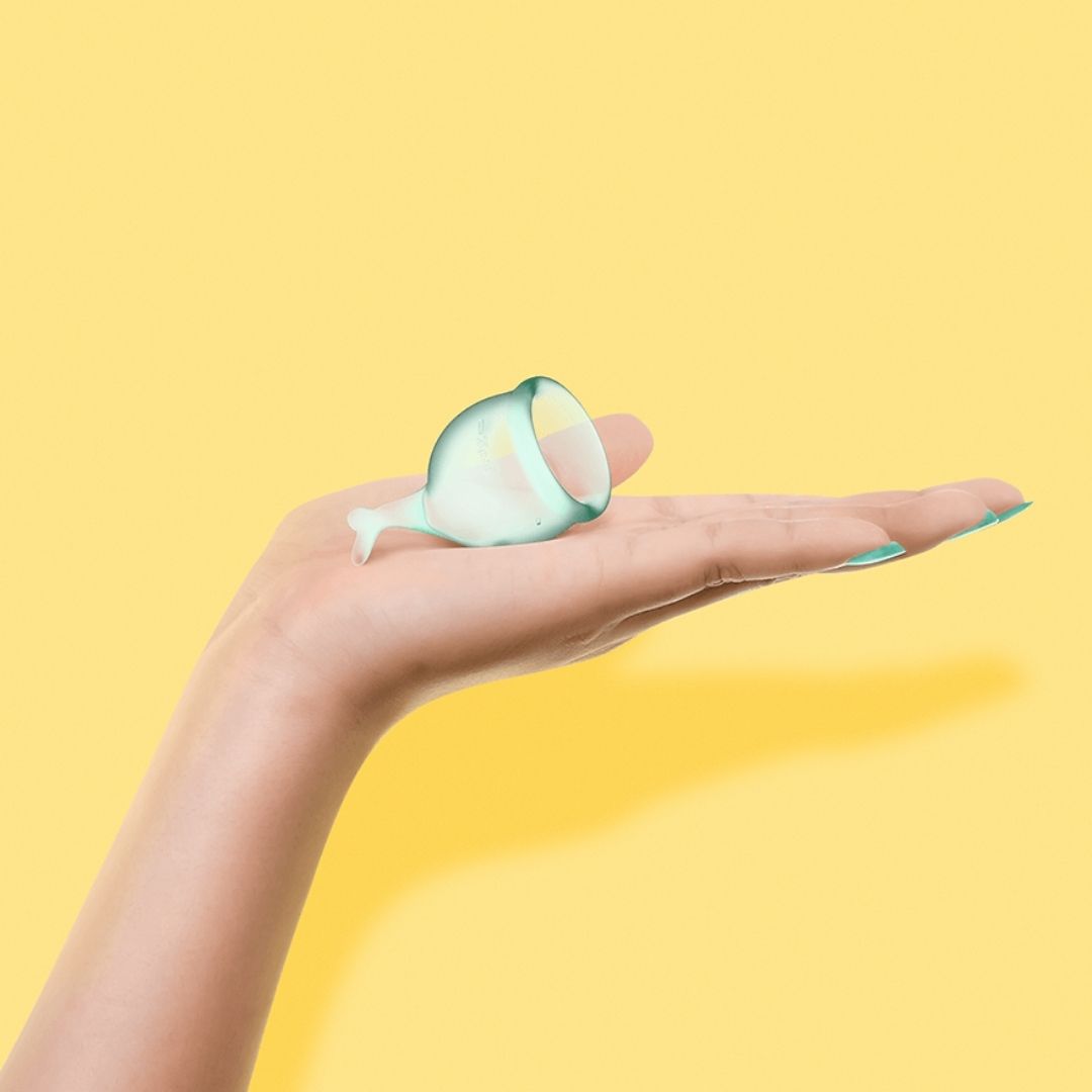 Menstruacinės taurelės Feel Secure - Light green
