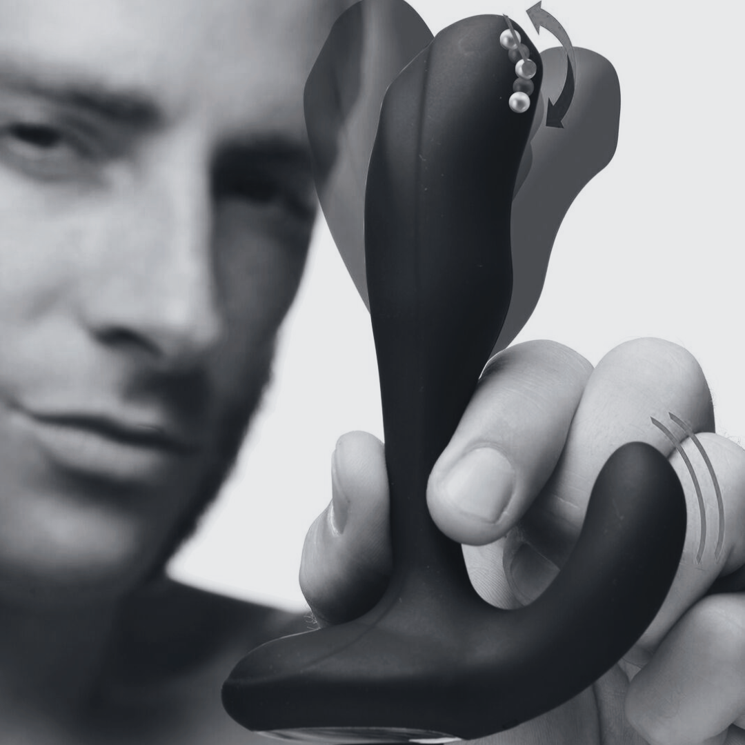 PROSTATOS MASAŽUOKLIS XR BRANDS "PRO-BEND BENDABLE PROSTATE VIBRATOR"  
Prostatos masažuoklis XR Brands "Pro-Bend Bendable Prostate Vibrator"  pasilenkia tobulu kampu , kad pasiektų jūsų P tašką. 
Šis lankstus analinis kaištis  turi iškilimą po šilkiniu silikoniniu paviršiumi , kuris sklandžiai brauks aukštyn ir žemyn per jūsų P tašką. 
Išbandykite  3 greičius ir 4 galingas vibracijas  viduje ir išorėje.  Pagaminta iš aukščiausios kokybės silikono , kuris yra neakytas ir be ftalatų. 
XR Brands "Pro-Bend Bendable Prostate Vibrator"    yra įkraunamas prietaisas. 
Tinkamai prižiūrint šis prostatos masažuoklis tarnaus jums ilgai. Prieš ir po kiekvieno naudojimo nuplaukite jį šiltu vandeniu ir švelniu muilu arba  specialiu žaislų valikliu . Leiskite išdžiūti natūraliai. Šį sekso žaislą laikykite stalčiuje, specialiame maišelyje arba kitoje vietoje, kurioje nėra dulkių. Laikykite jį atokiau nuo kitų sekso žaislų. Nepalikite tiesioginiuose saulės spinduliuose ir niekada nelaikykite jo dideliame karštyje. 
Rekomenduojama naudoti kartu su  vandens pagrindo lubrikantu . Nenaudokite silikoninių lubrikantų, aliejų ar kremų, nes jie gali sugadinti prietaiso medžiagą ir apriboti jo veikimą bei galiojimo laiką. 
Kodėl Jums naudingas prostatos masažuoklis? 
Prostatos masažuoklis- tai dar vienas būdas, kuris gali jums suteikti nepakartojamus, galbūt net dar nepatirtus intensyvius orgazmus. 
Prostatos stimuliavimas mažiną stresą, pagerina kraujotaką, bei seksualines patirtis. 
Reguliarus prostatos masažas veikia kaip prevencinė priemonė prieš prostatos vėžį bei prostatos uždegimą.