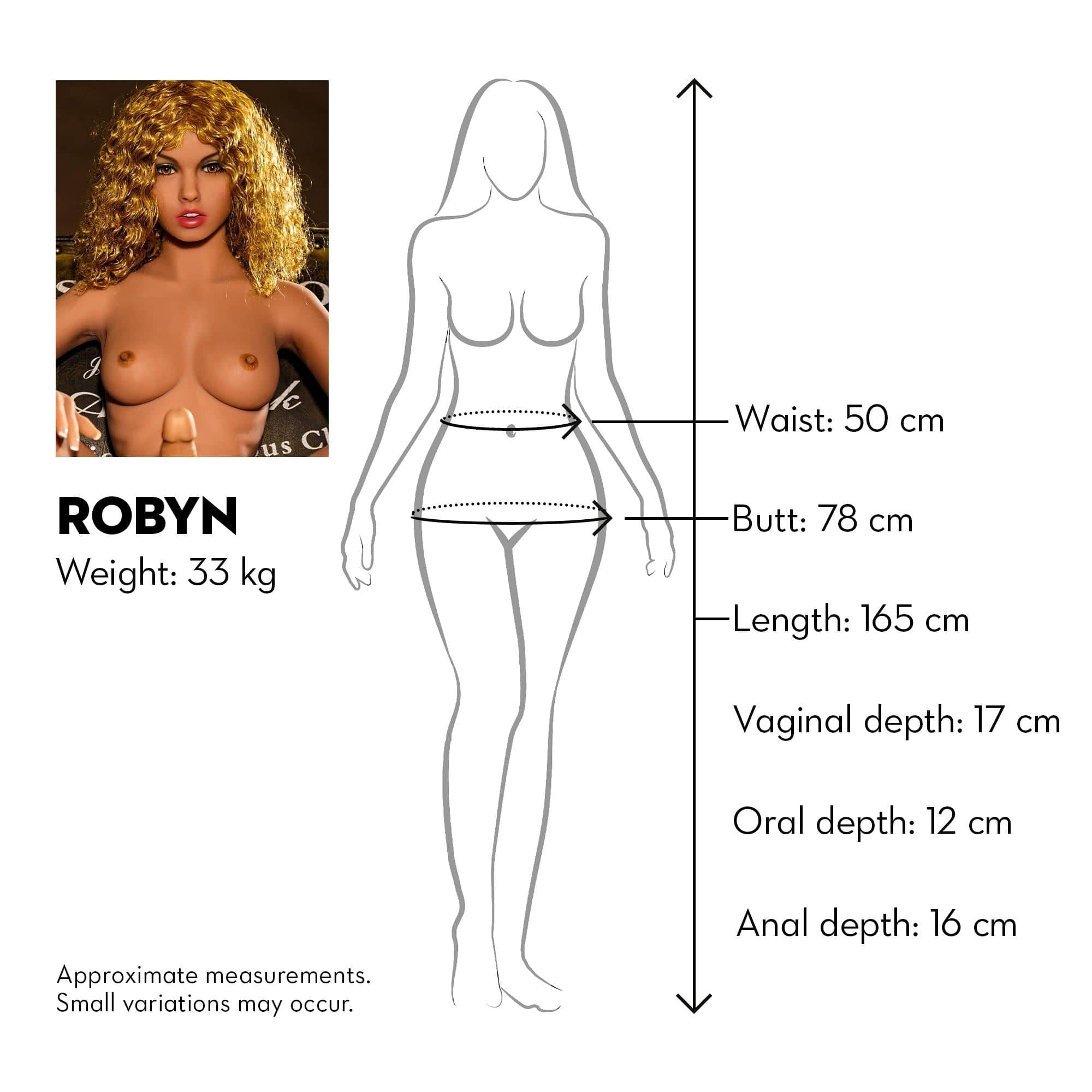 Sekso lėlė „Robyn“