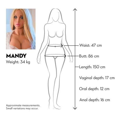 Sekso lėlė „Mandy“