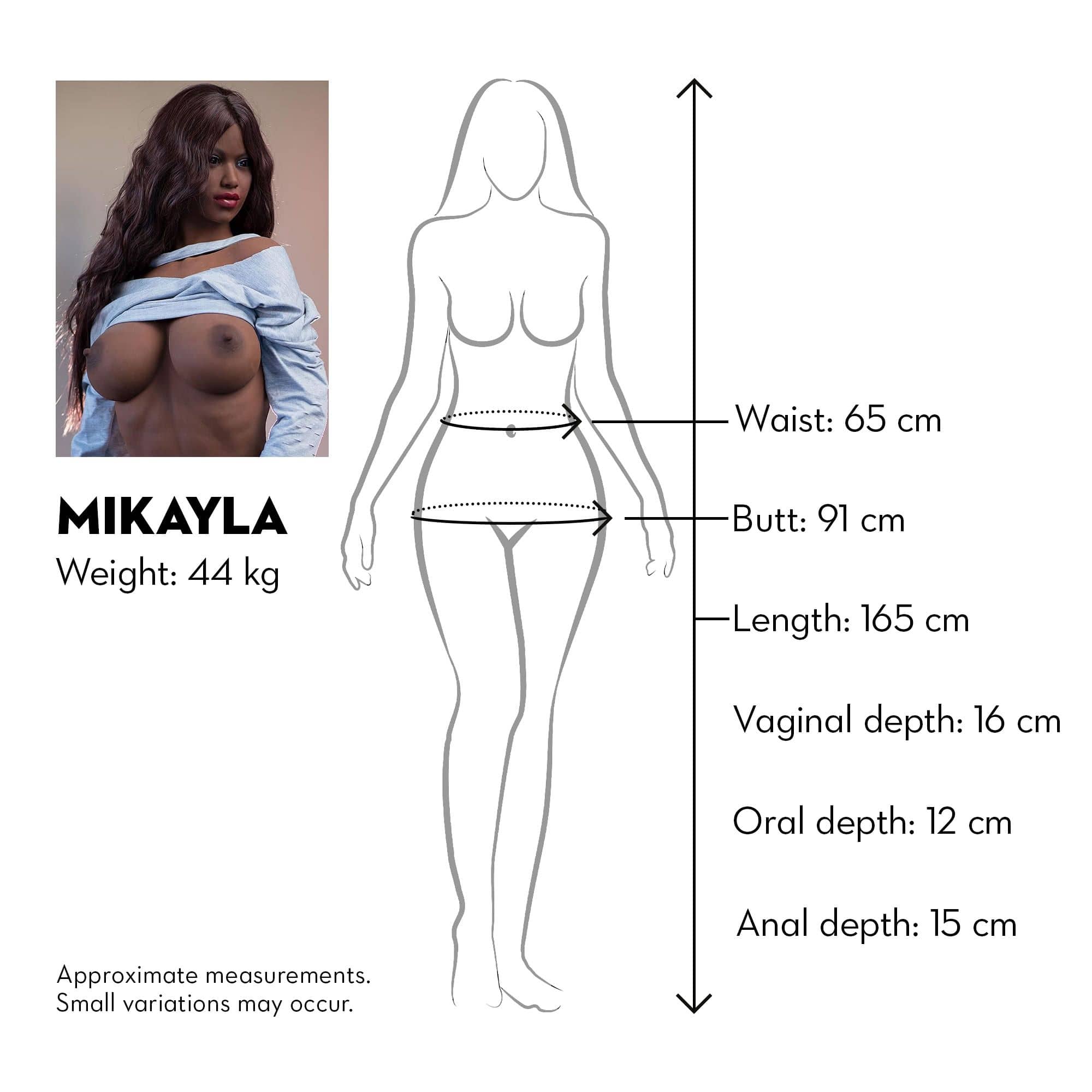 Sekso lėlė „Mikayla“