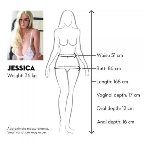 Sekso lėlė „Jessica“
