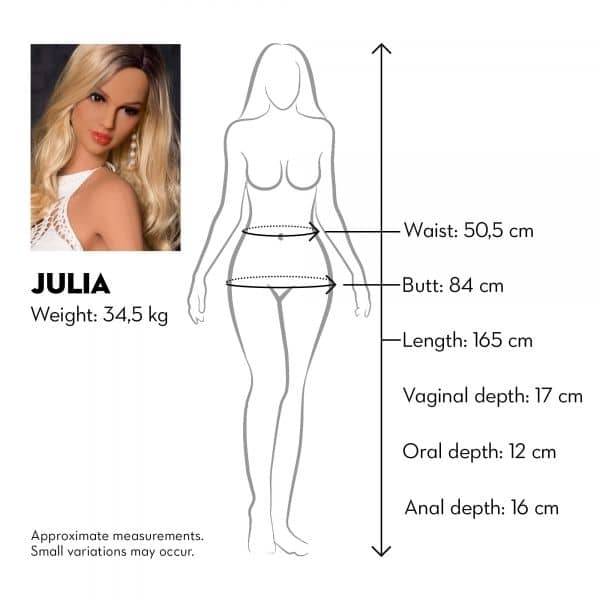 Sekso lėlė „Julia“