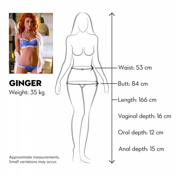 Sekso lėlė „Ginger“